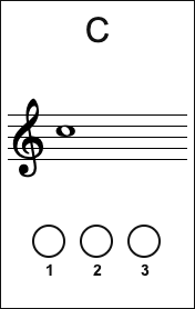 C5 Trumpet fingering